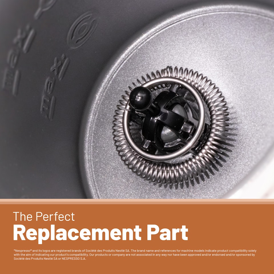 Reliapart Milk Frother & Lid for Krups Nespresso Citiz & Milk