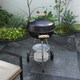 image 2 of Outsunny Portable Round Kettle Charcoal Grill BBQ Outdoor Heat Control Party