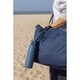 image 2 of XD Collection Via Lockable Recycled Stainless Steel 600ml Sports Bottle - Navy - One Size