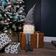 image 1 of 79cm Battery Operated Christmas Gonk with Dangly Legs Decoration in Dark Grey