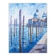 image 3 of Venice St Mark's Basilica Watercolour Living Room Black Framed Wall Art Print A4