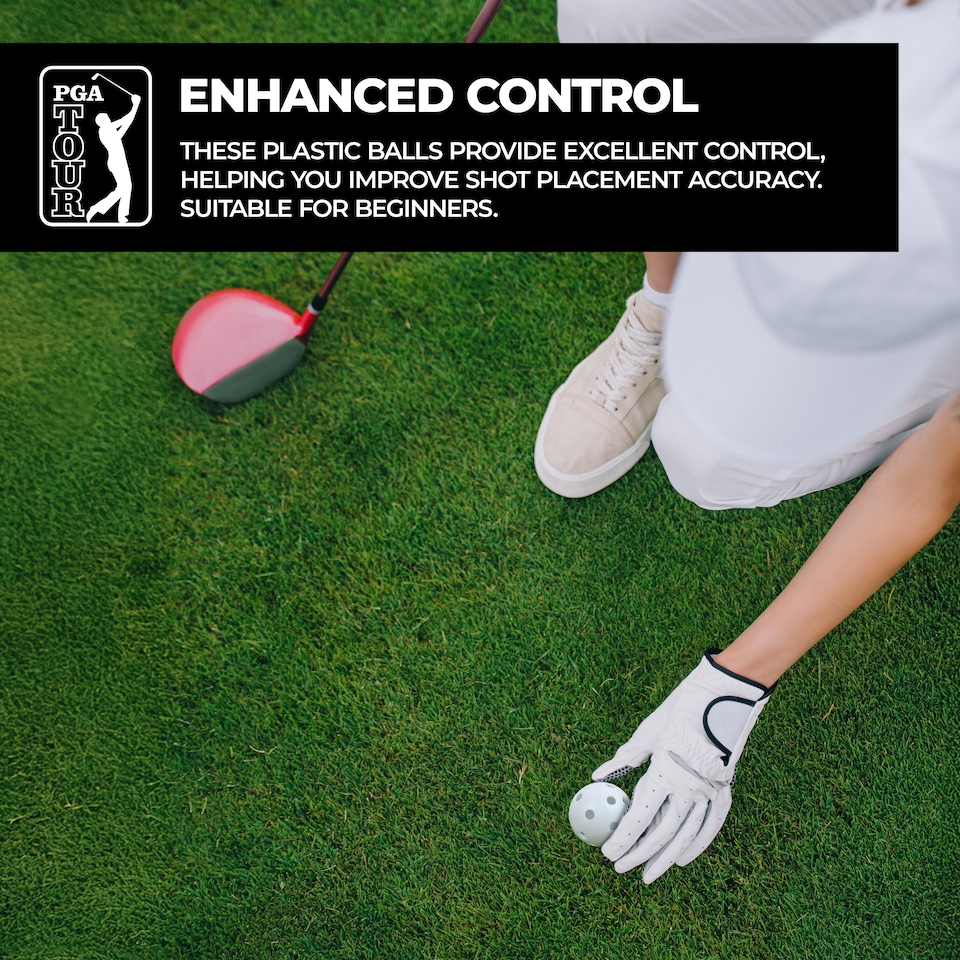 image 1 of PGA TOUR 24 Pack Airflow Golf Balls - White