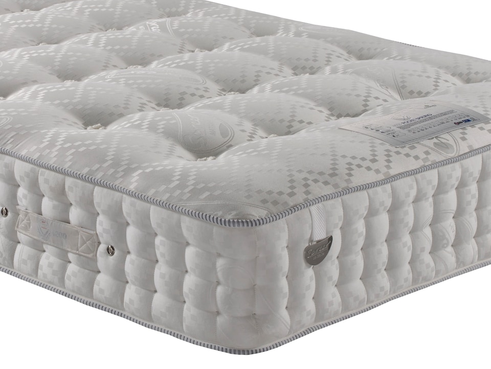 image 1 of Sareer 4000 Pocketo Pocket Sprung Mattress 4FT6 | White | Double