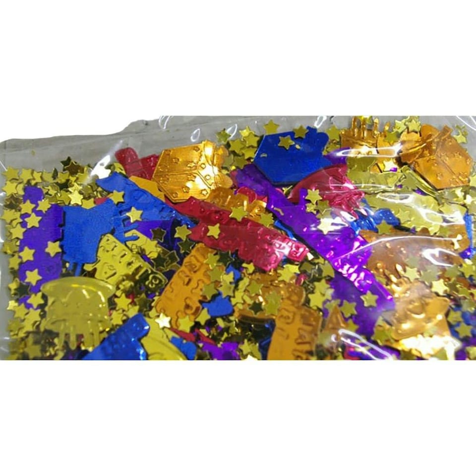 Amscan Birthday Bash Confetti - Multicoloured - One Size