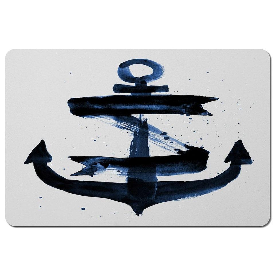 image 1 of Watercolour Anchor (Placemat)