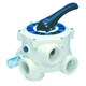 image 6 of Certikin 1½" Black Top Mount Multiport (Suitable For Top Mount Atika-T & Tagelus Filters & Hbm Filter Kit) (MPV15/TA)