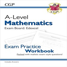 A-level Maths Edexcel Exam Practice Workbook (includes Answers)