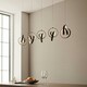 image 2 of Cosma Modern Designer Integrated LED Cluster Drop Pendant Textured Black Finish