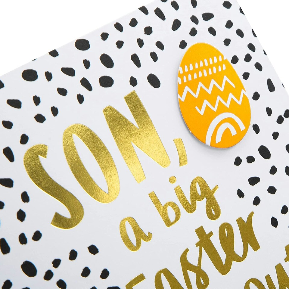 image 1 of Big Shout Out Design Son Easter Card