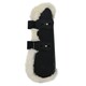 image 4 of Woof Wear Vision Elegance Tendon Boot Black | Size: Small
Colour: Black Faux Sheepskin