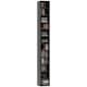 image 1 of HOMCOM 204 CD Storage Tower Tall Bookcase Bookshelf with 12 Cubes Black