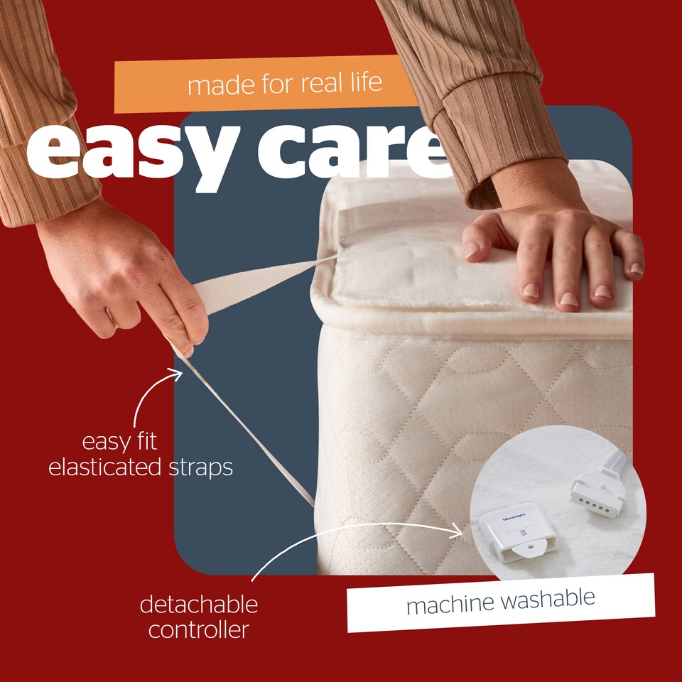 image 1 of Silentnight Winter Warmer Electric Blanket | White | L