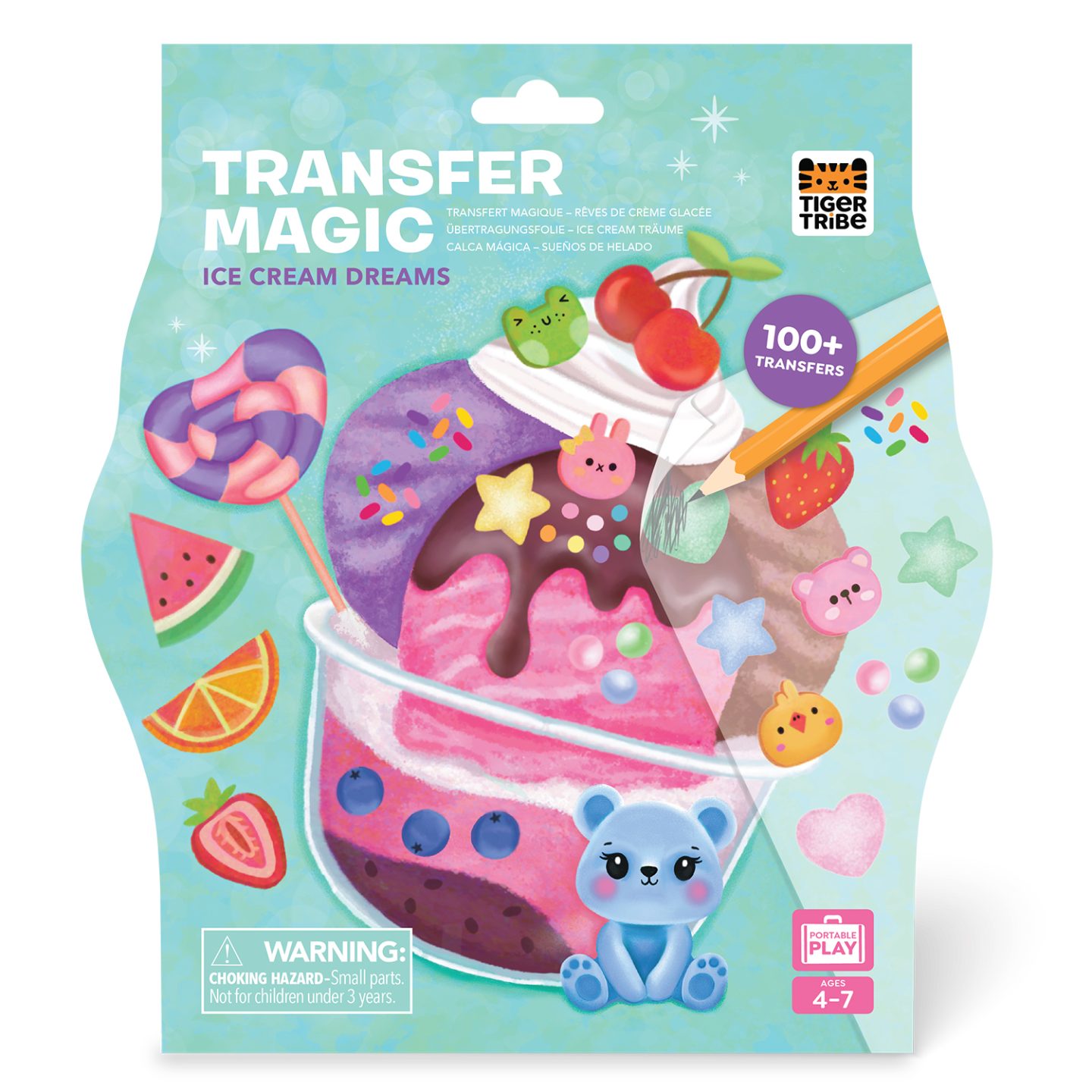 Tiger Tribe Transfer Magic - Ice Cream Dreams