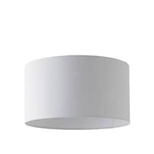 ValueLights Reni Large Grey Fabric Pendant Shade | Grey