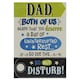 image 1 of Humorous Father's Day From Both Of Us Father's Day Card