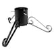 image 1 of Harbour Housewares Scroll Real Christmas Tree Stand - 3in - Black