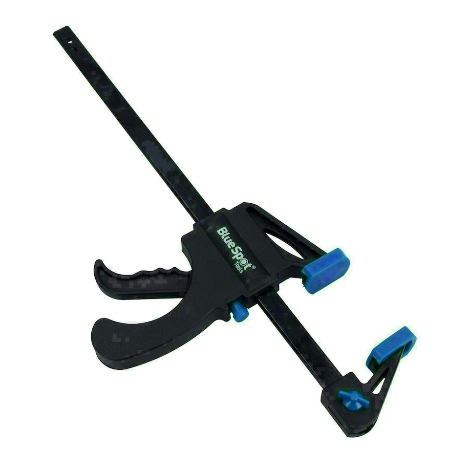 image 1 of 12" Quick Release Ratchet Rapid Bar Speed Clamp Holder Grip Spreader Fastener