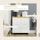 image 3 of HOMCOM Sideboard Storage Cabinet Freestanding Kitchen Cupboard with Drawers