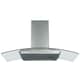 image 6 of SIA CGH80SS 80cm Stainless Steel Curved Glass Cooker Hood Extractor Fan