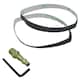 image 4 of 10mm Wide Air Finger Belt Sander Power File Detail Sanding Paint Rust Removal