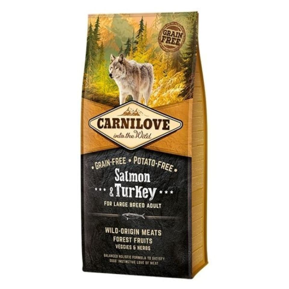 Carnilove Large Breed Puppy Food Salmon & Turkey 1.5kg