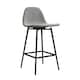 image 3 of Calvin Counter Stool in PU Camel | Orange | Camel