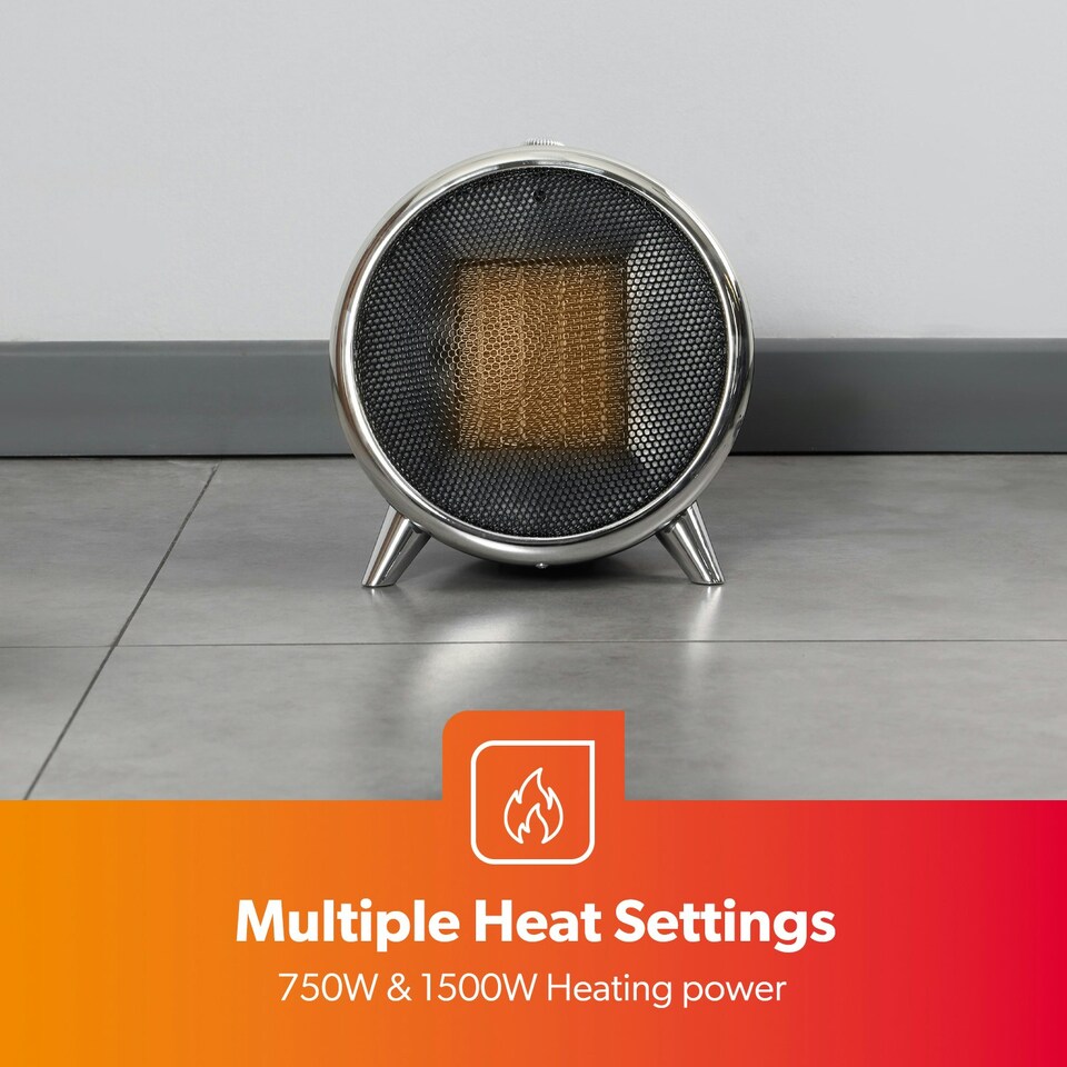 image 1 of GEEPAS PTC Heater, Black