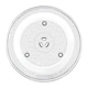 image 1 of SPARES2GO Universal Microwave Turntable Plate 6 Lug Fixing Y Type Glass Dish Tray (12" / 31.5cm / 315mm)