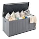 image 1 of COSTWAY 300 L Patio Deck Box Large HDPE Storage Container with Lockable Lid