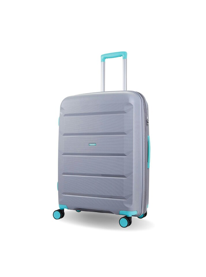 image 1 of Rock Tulum Medium Suitcase Grey/Aqua | Grey | Medium