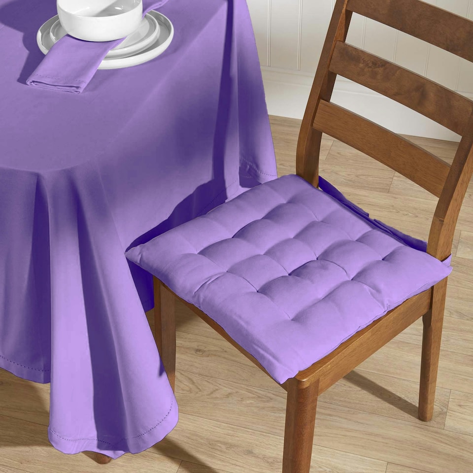 image 1 of Homescapes Purple Tablecloth - 178 x 300 cm Purple