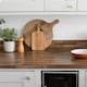 image 5 of Sticky Back Plastic Walnut Block Wood Effect Kitchen Self-adhesive Vinyl Wrap for Cupboards, Doors and Worktops 67.5cm x 2m (5 rolls) - d-c-fix