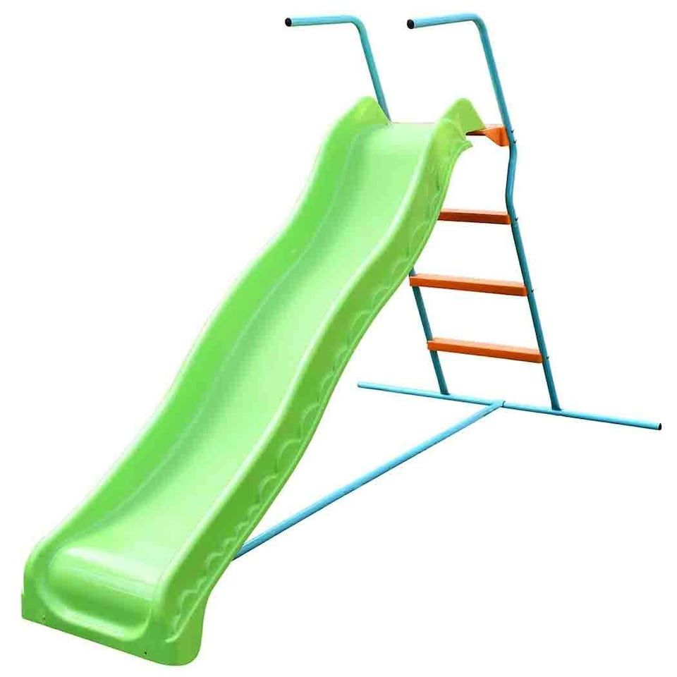 image 1 of Children's Slide - Wavy - 1.85m - Freestanding - Green