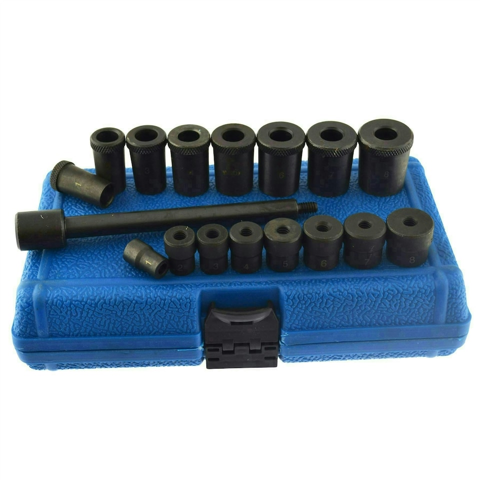 image 1 of 17pc Universal Clutch Fly Wheel Aligning Car Van Alignment Remover Install AT494