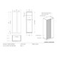 image 5 of Classic Square Panel Urban Oak Blind Corner Wardrobe Brown