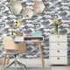 image 2 of World of Wallpaper Camouflage Wallpaper - Grey - 10m x 53cm Grey