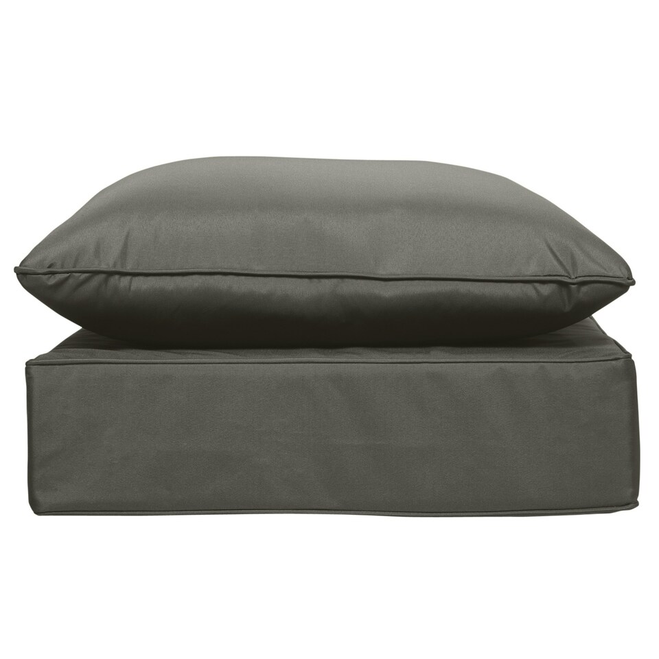 image 1 of Outsunny Outdoor Seat and Back Cushion Set,Olefin Patio Chair Cushion 