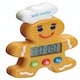 image 1 of KitchenCraft Digital Timer Assorted Gingerbread Man