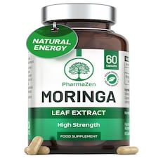 PharmaZen Moringa Leaf Extract 2000mg 60 Capsules