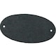 image 3 of Please Close The Gate Black Cast Iron Sign Plaque Door Wall House Gate Garden