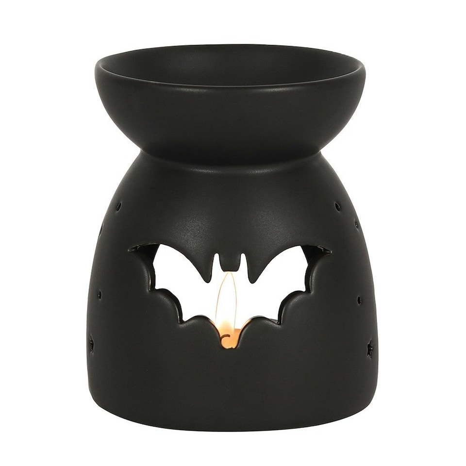 image 1 of Something Different Bat Oil Burner - Black - One Size