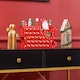 image 2 of HOMCOM Christmas Advent Calendar with 24 Countdown Drawers, Reusable mas Decor, Christmas Gift
