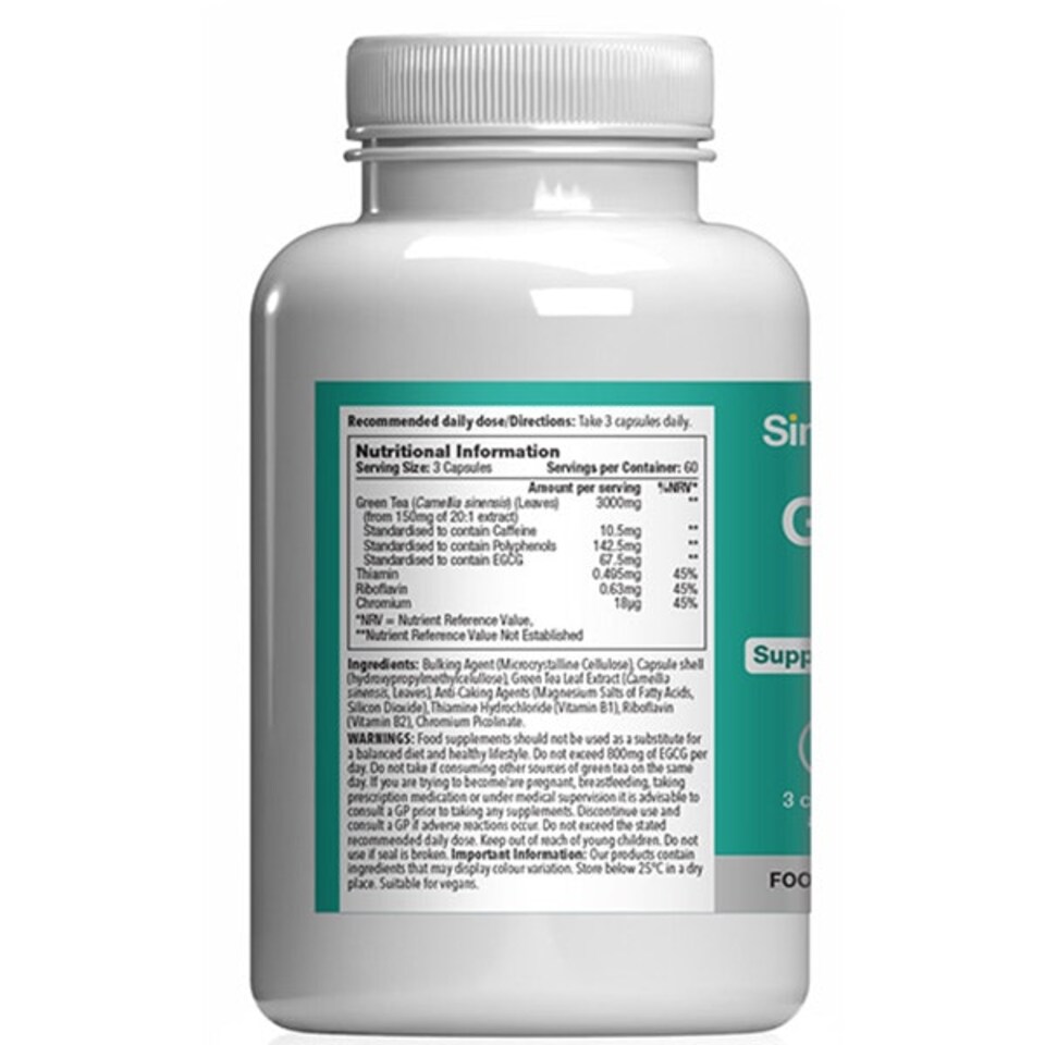 image 1 of Green Tea 3,000mg - 180 Capsules