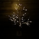 image 4 of 1.2m (4ft) Indoor Outdoor Christmas Lit Birch Tree with 48 Warm White LEDs
