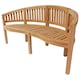 image 4 of Charles Bentley Solid Wooden Teak Garden Outdoor San Diego Bench 5.2Ft 3 Seater