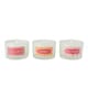 image 3 of Candlelight Celebration Set of 3 Candles Gift Box Pink Floral Pink | One Size