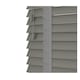image 1 of 60cm Smooth Grey Faux Wood Venetian Blinds with Tapes (120cm Drop) Grey | Grey