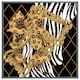 image 3 of Zebra & baroque (Picture Frame) Black | L