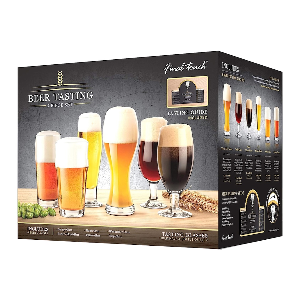 image 1 of Final Touch Beer Tasting 7 Piece Set