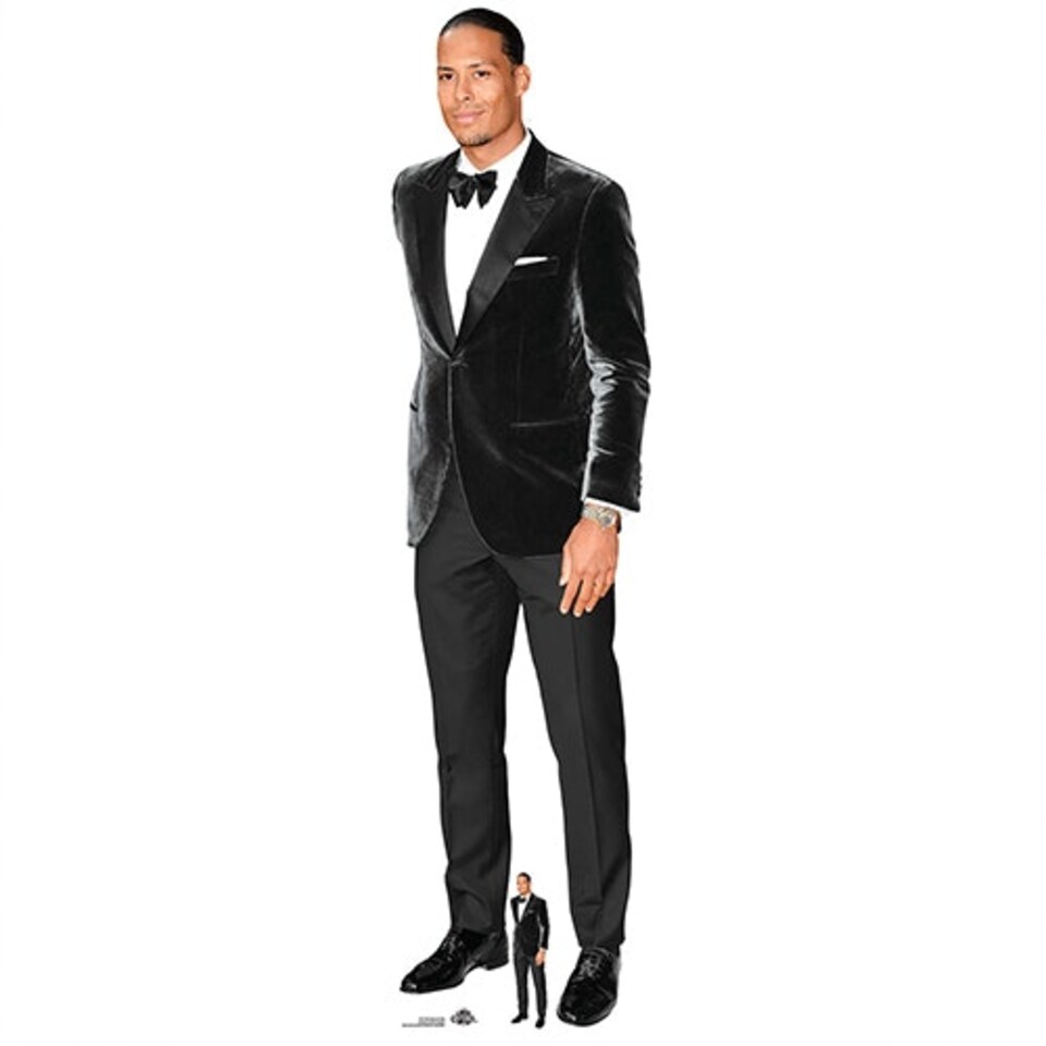 Virgil van Dijk Lifesize Cardboard Cutout 196cm